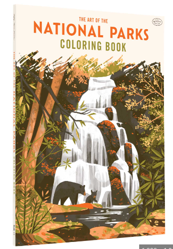 National Parks Coloring Book 