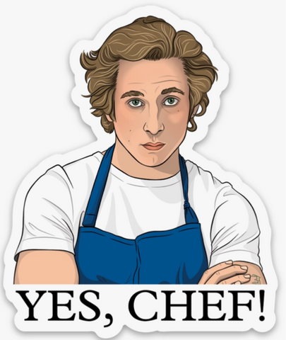 Yes Chef Sticker 