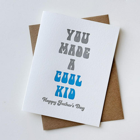 Father's Day Cool Kid Card