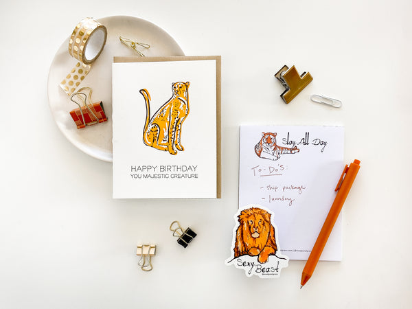 Majestic Birthday Card