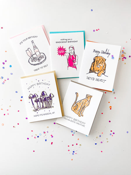 Majestic Birthday Card
