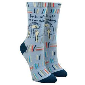 Fuck Off, I'm Reading Crew Socks