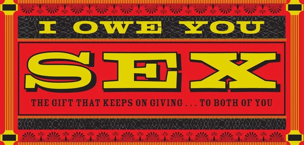 IOU Sex Coupons - Steel Petal Press