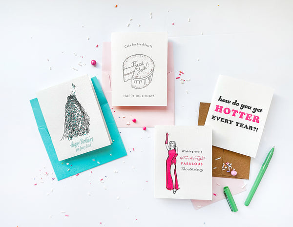 Fancy Bitch Birthday Card