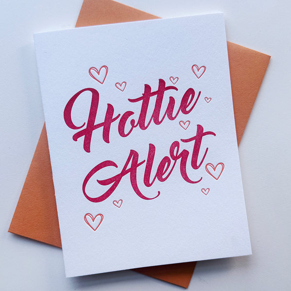 Hottie Alert Card