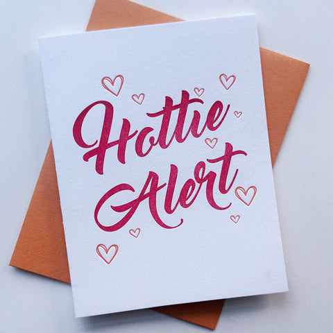 Hottie Alert Card