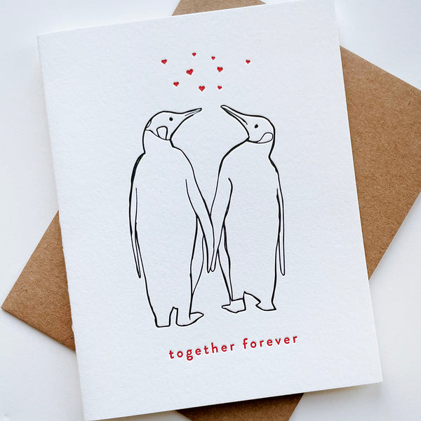 Penguins Forever Card
