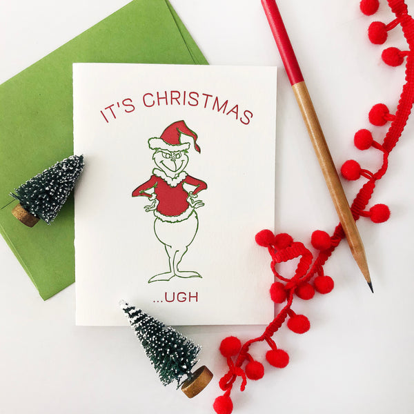 Grinch Christmas Card