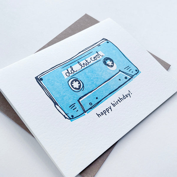 Cool Mixtape Birthday Card