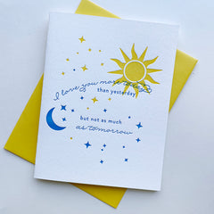 Love You More Card