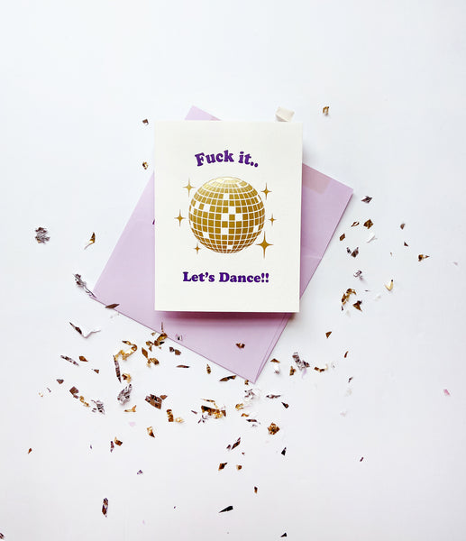 Lets Dance Card