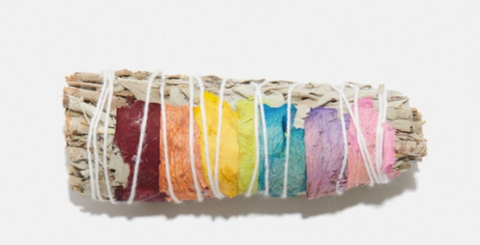 Chakra Sage Smudge Stick