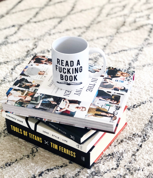 Read A Fucking Book Mug 