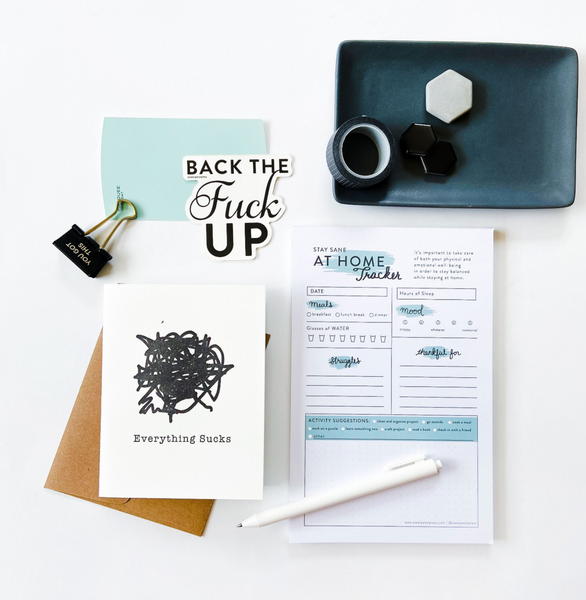 Back Up Sticker