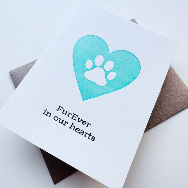 FurEver In Our Hearts Card