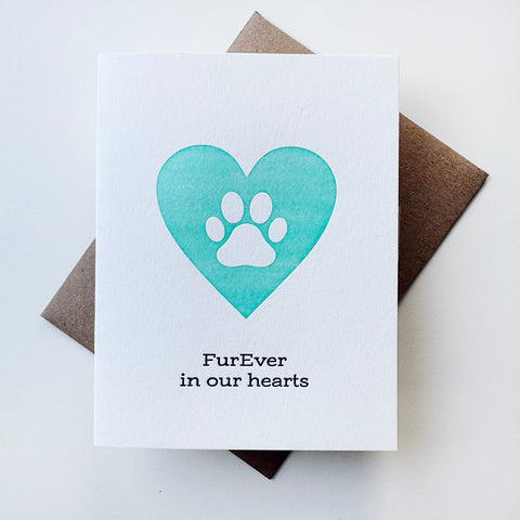 FurEver In Our Hearts Card