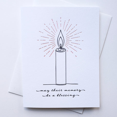Memory Blessing Card