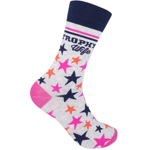 Trophy Wife Socks - Steel Petal Press