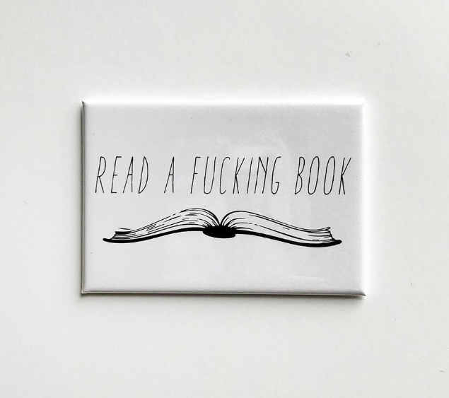 Fucking Book Magnet 