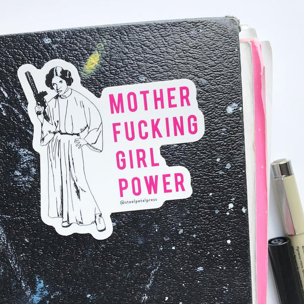 MF Girl Power Sticker 