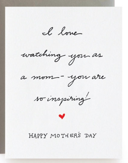 Inspiring Mom Card