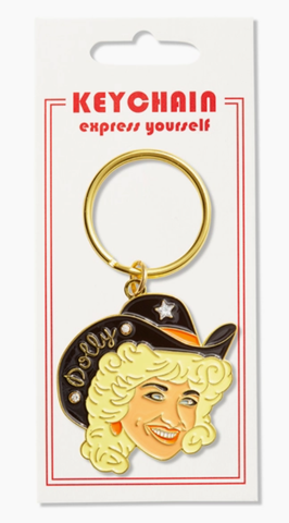 Dolly Parton Keychain 