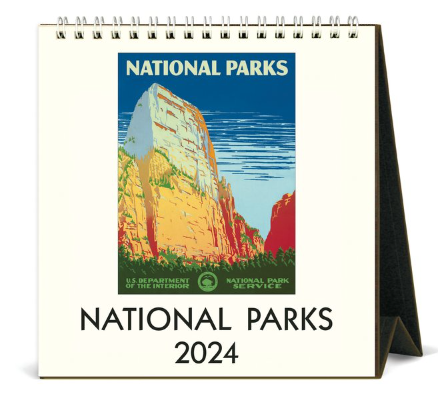 2024 National Parks Desk Calendar