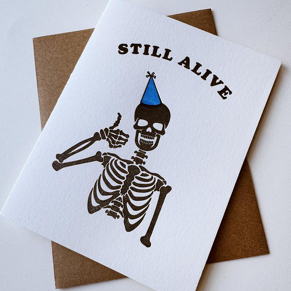 Still Alive Card