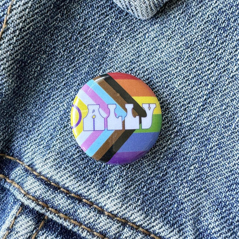 Pride Ally Button