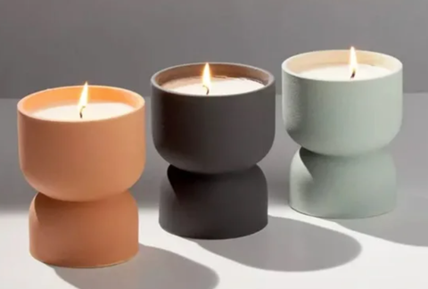 6 oz Hour Glass Form Candles