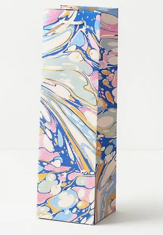 Marble Wine Gift Bag 