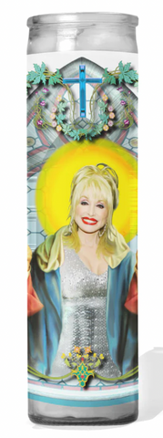 Dolly Parton Prayer Candle