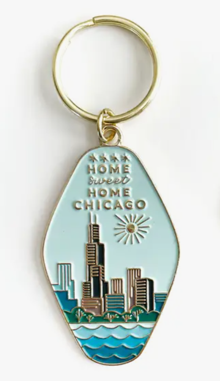 Home Sweet Chicago Keychain