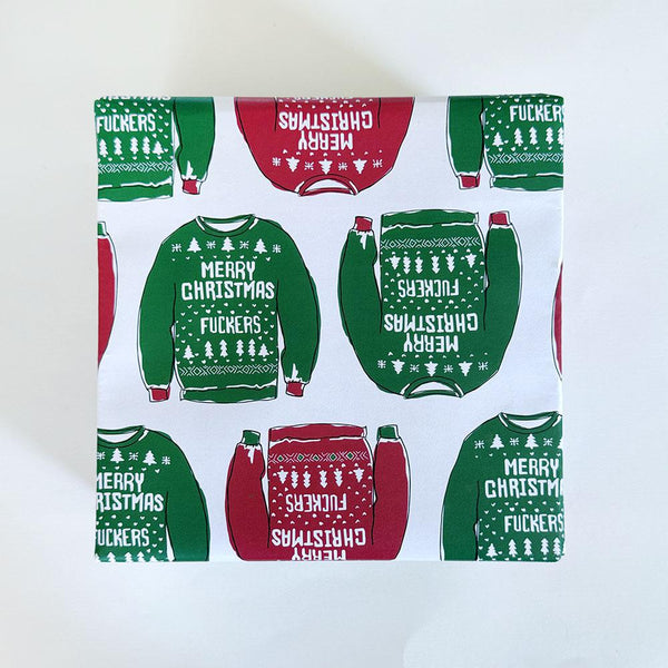 Christmas Sweater Wrap 