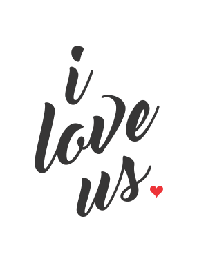 I Love Us Card 