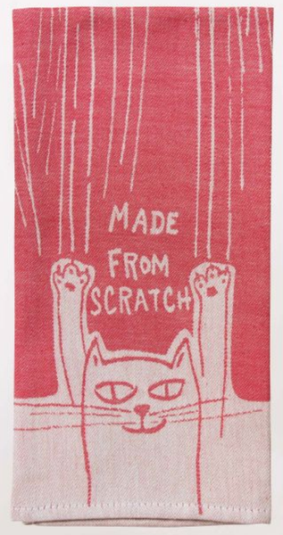 Made From Scratch Cat Woven Dish Towel - BQ