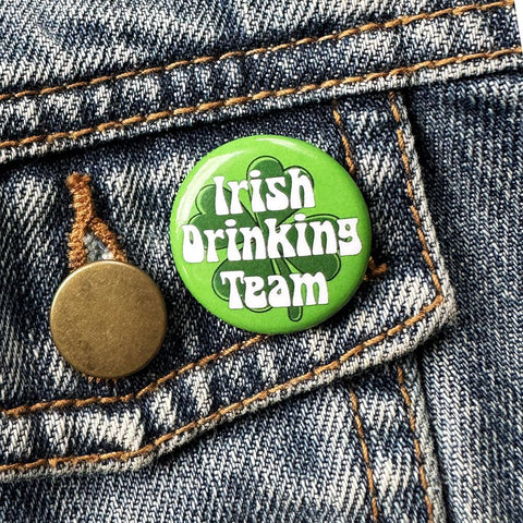 Irish Drinking Button