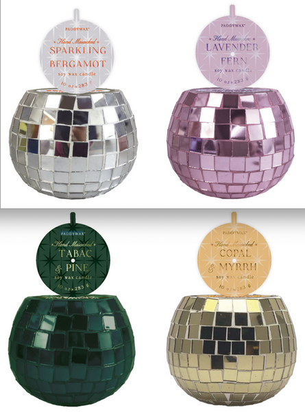 Disco Ball Candles