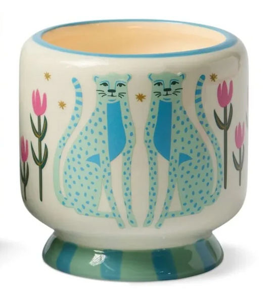 Linen + Oris - Cheetah A Dopo Candle