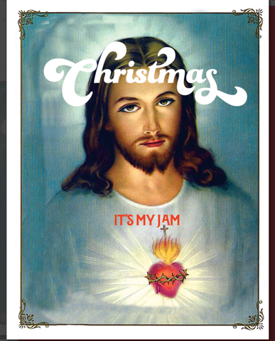 Jesus Christmas Its My Jam Card - OD