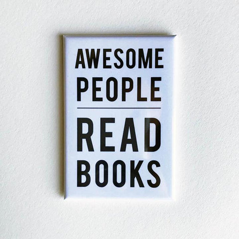 Awesome People Read Magnet 