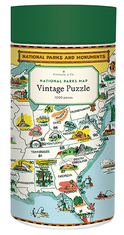 National Parks Vintage 1000pc Puzzle