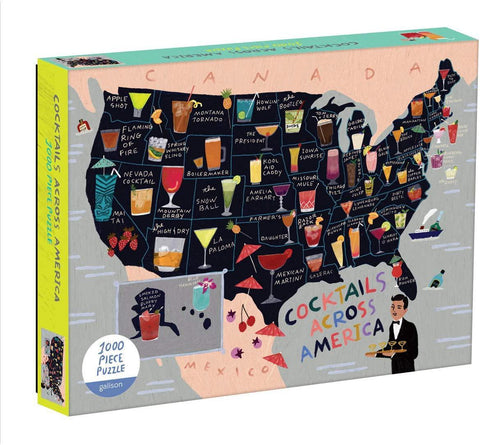 Cocktails Across America Puzzle 