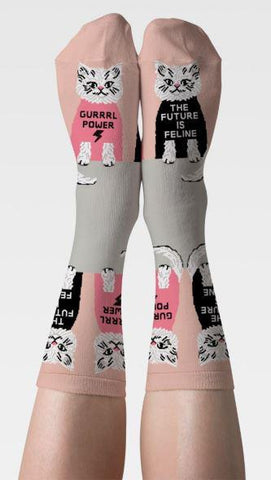 Future Is Feline Socks 