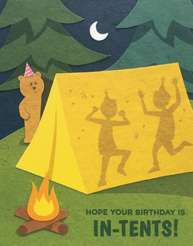 Hope Your Birthday Is Intents Card