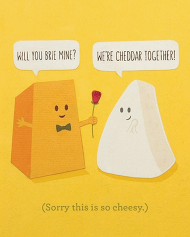 Will You Brie Mine Card