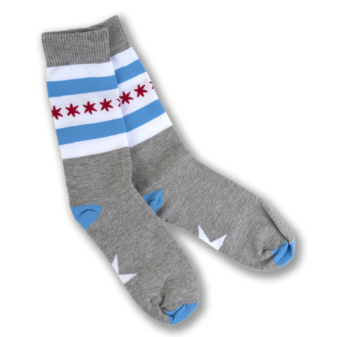 Chicago Flag Socks
