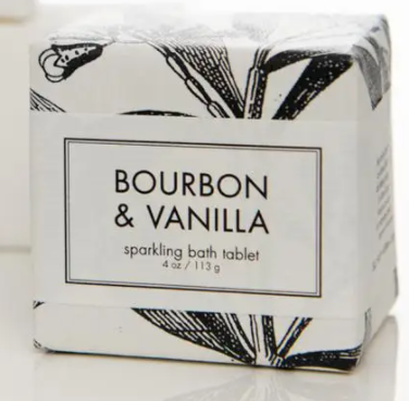 Bourbon Vanilla Bath Tablet