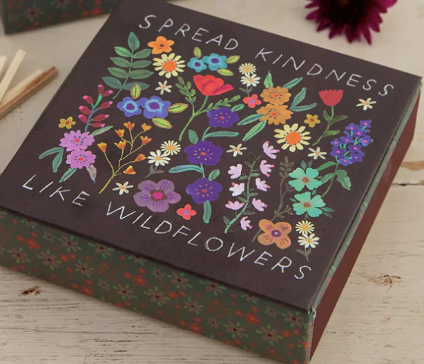 Wildflowers Match Box