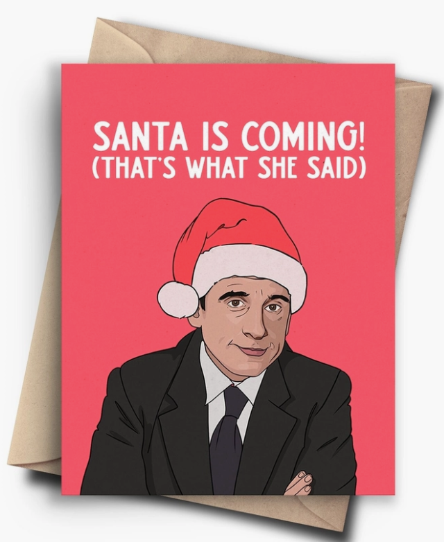 The Office Christmas Card